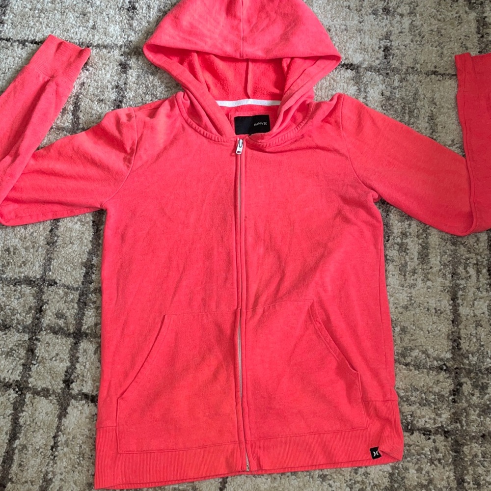 Hot Pink Hurley Zip-Up